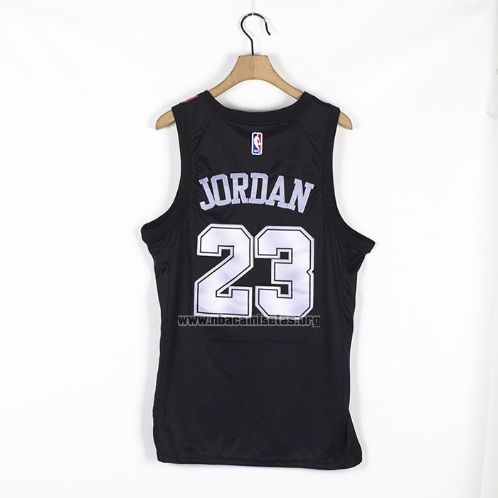 Camiseta Chicago Bulls Michael Jordan NO 23 Fashion Royalty Negro